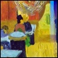 Dipinti ad Olio -  - da V. Van Gogh "Caffè di notte"