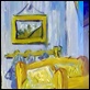 Dipinti ad Olio -  - da V. Van Gogh "La camera da letto"