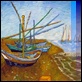 Dipinti ad Olio -  - da V. Van Gogh "Barche"